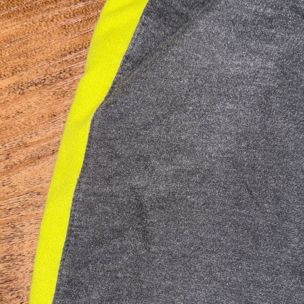 Cat & Jack Charcoal and Neon Yellow Kids Shorts - Picture 4 of 4